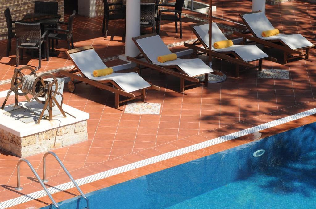 Metohi Georgila Aparthotel Hriszí Aktí Haniá Kültér fotó